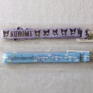 Round 1 x Sanrio Cinnamoroll & Kuromi Lanyard Set